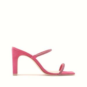 SCHUTZ Salwa Embellished Slide Sandal